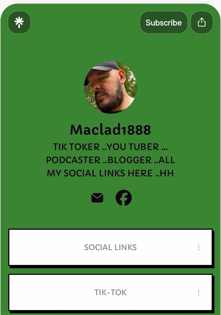 Maclad1888 Official: TikTok, Instagram, Facebook, Twitter |&nbsp;Linktree