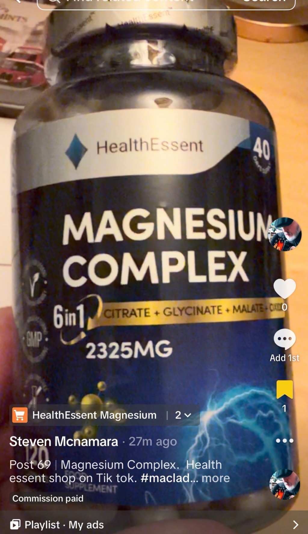 Magnesium Complex. On Tik tok&nbsp;shop