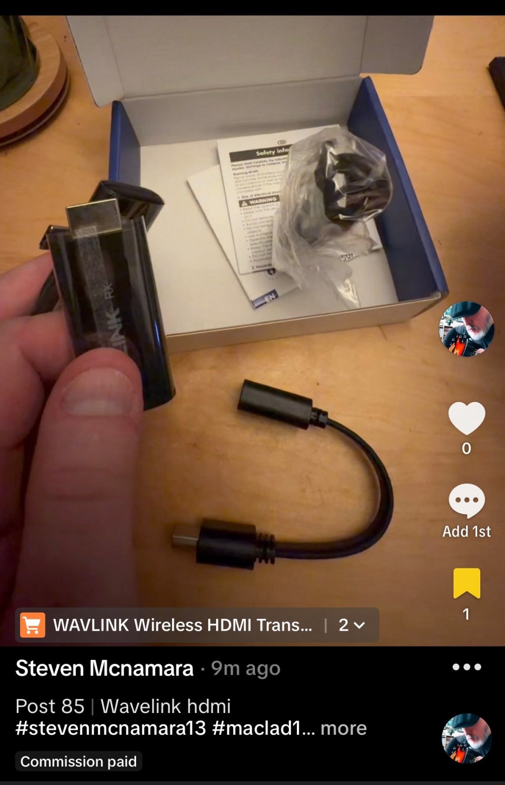 Wavelink hdmi adapter