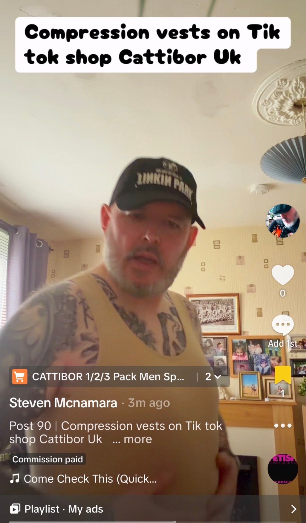 Compression vests on Tik tok shop. Cattibor&nbsp;uk.