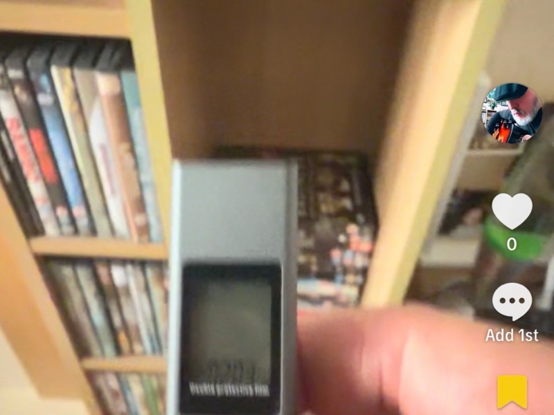 Laser range finder measure&nbsp;magic.