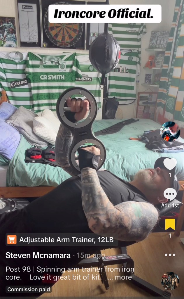 Arm trainer. Burn&nbsp;machine.