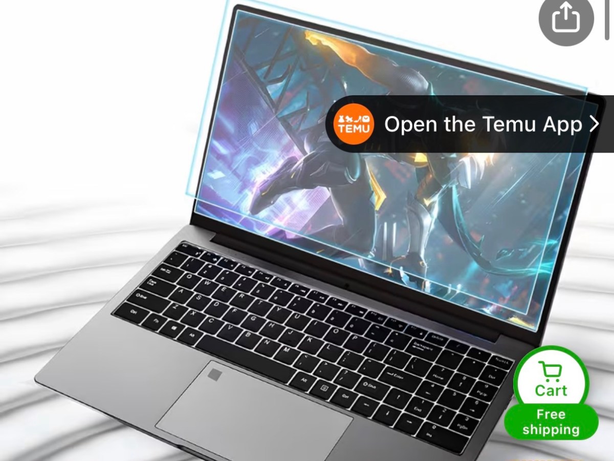 14 inch laptop on&nbsp;Temu